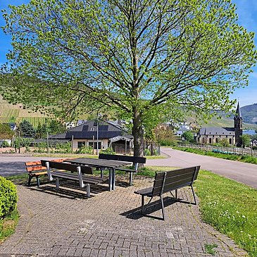 Schöner Platz zum Rasten