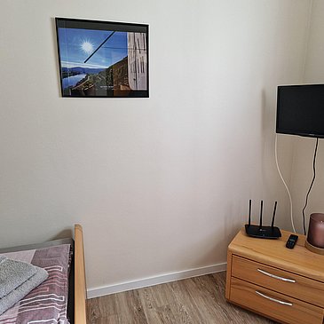 TV im Einzelzimmer