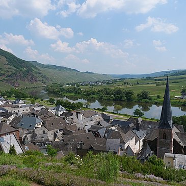 Blick auf Ürzig