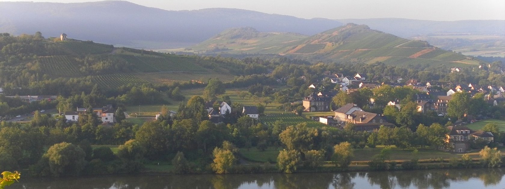 Radfahren an der Mosel in Mülheim