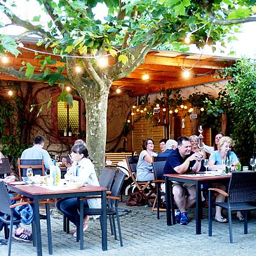 Straußwirtschaft an der Mosel