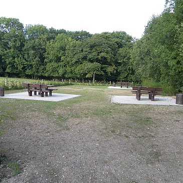 Neuer Rastplatz an der Eisernen Weinkarte