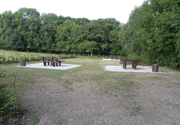 Neuer Rastplatz an der Eisernen Weinkarte