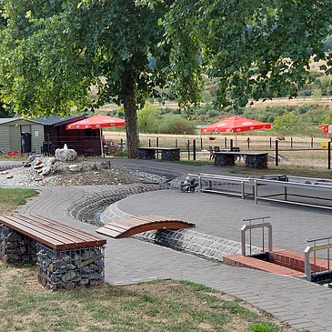 Wasserspielplatz