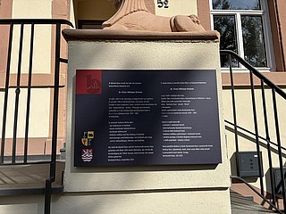 Gedenktafel Dr. Kronser